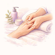 Bon Cadeau: Soin des mains ou pieds (60 minutes)